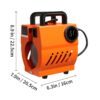 BENTISM Tumbler Mug Heat Press Machine 11-15oz, 110V Mini Heat Press Machine for Coffee Cup, Bottle, DIY Sublimation Blanks
