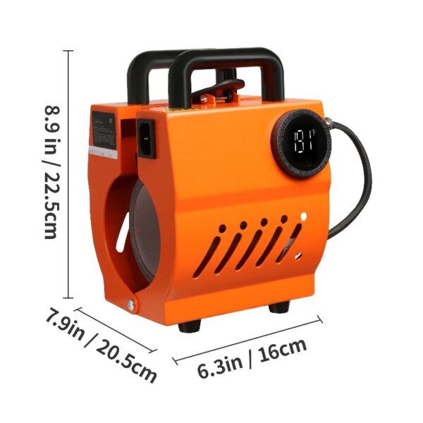 BENTISM Tumbler Mug Heat Press Machine 11-15oz, 110V Mini Heat Press Machine for Coffee Cup, Bottle, DIY Sublimation Blanks