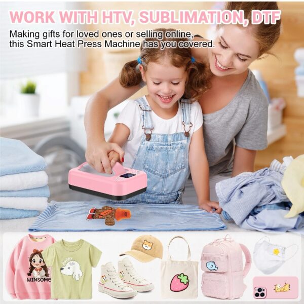Adnoom Smart Heat Press Machine,7