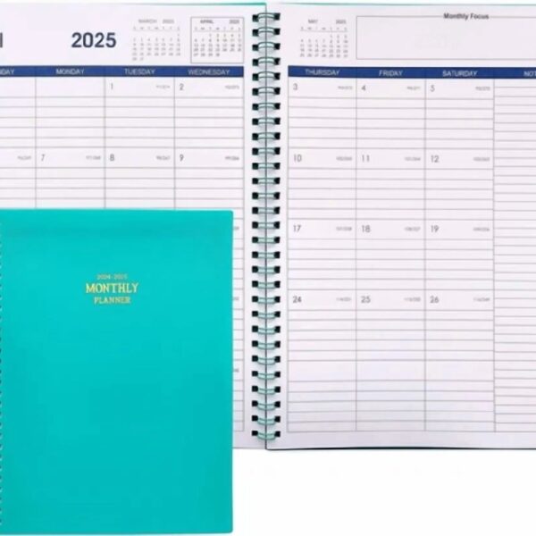 Calendar Planner 2025 - July 2024 - December 2025 18 Month Daily Planner, 7.6" X