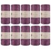 5 Skeins of Sensy Premium 2mm 251 Yards Polyester Rope 100% Polypropylene Cord Macrame Cord 2mm Crochet Bag Cord Macrame Rope Crochet Thread Gift for Knitter (Latte)