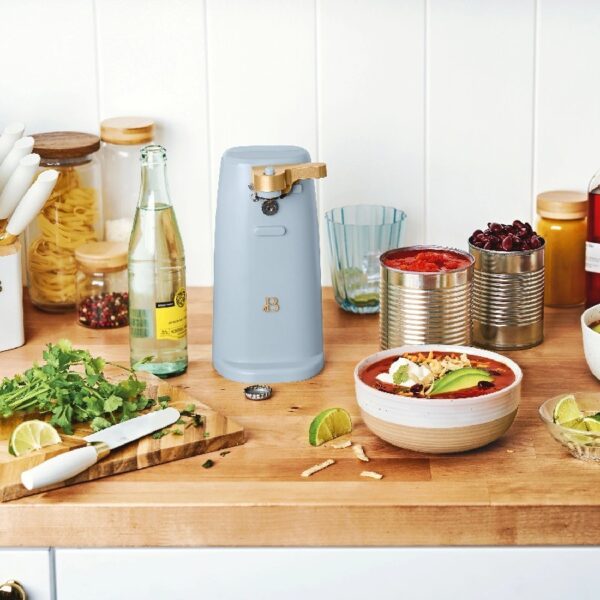 Easy-Prep Electric Can Opener, White Icing by Drew Barrymore