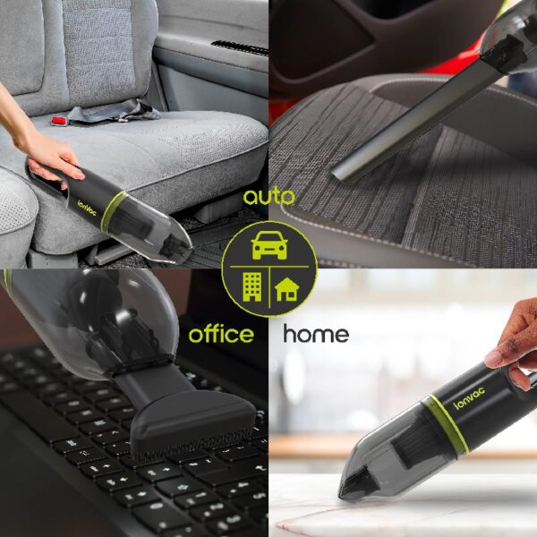 IonVac, Lightweight Handheld Cordless Vacuum Cleaner, USB Charging, Multi-Surface, New