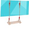 Patio Swing Wooden Swing Simple Wooden Design Backyards 1Set