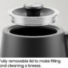 Precise Pour 0.8L Electric Gooseneck Kettle with Automatic Shut-Off – Black
