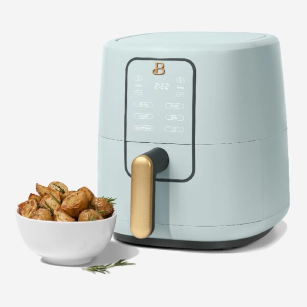 3 Qt Air Fryer with TurboCrisp Technology, White Icing by Drew Barrymore