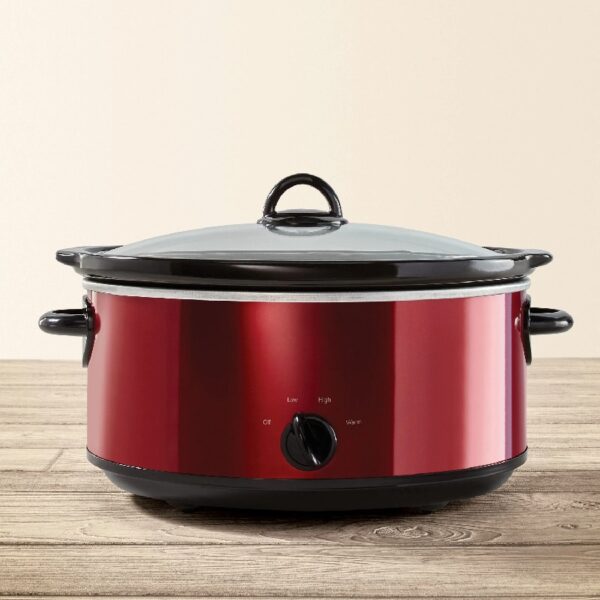 Manual 7-Quart Slow Cooker, Black