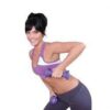 20lb Hourglass Neoprene Dumbbell Set with