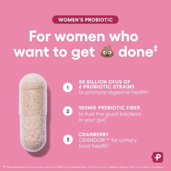Physicians Choice Women's Probiotic 50 Billion CFU Capsules, 30 Count