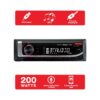 Electronics XD18BT Single DIN Car Stereo Head Unit with Bluetooth, USB, AM/FM/MP3, New