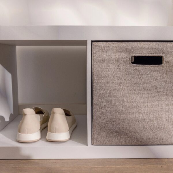 2 Cube Storage Organizer, Charcoal