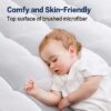 100% 400TC Mattress Topper Queen for Back Pain, Extra Thick Cooling Mattress Pad, Mattress Protector Pillow Top Mattress Cover with 8-21