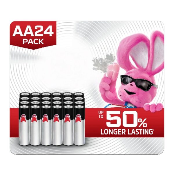 MAX AA Batteries (24 Pack), Double A Alkaline Batteries