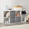 8 Cube Storage Organizer, Black