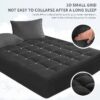 Extra Thick Queen Mattress Topper, Pillow top Mattress Pad for Deep Sleep, White