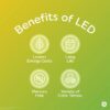 GE LED Light Bulbs, 60 Watt, Soft White, A19 Bulbs, Medium Base, Frosted Finish, 9yr, 12 pack