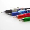 BAZIC 2-In-1 Mechanical Pencil & 4-Fashion Color Pen with Grip, 1.0 mm Bold Point, HB Pencil Lead, 24-Pack