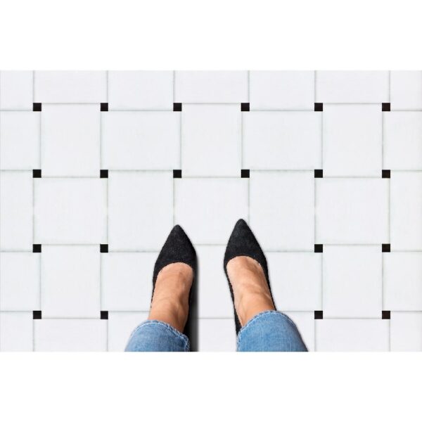 Retro Self Adhesive Vinyl Floor Tile - 20 Tiles/20 Sq. ft., 12 x 12, Slate Flooring Materials