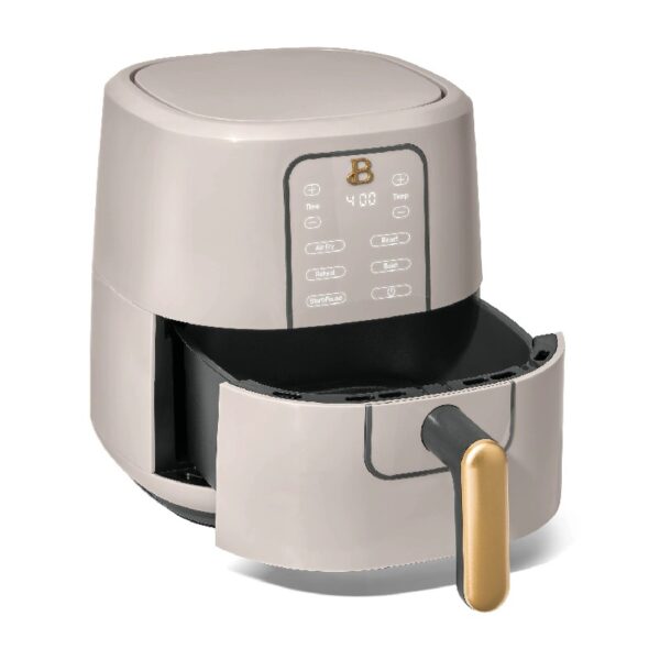 3 Qt Air Fryer with TurboCrisp Technology, White Icing by Drew Barrymore