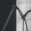 5-Setting Handheld Shower Head, Matte Black