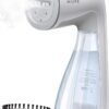 Steamer for Clothes, 1100W Garment Steamer, Fast Wrinkle Removal with Large 300ml Water Tank, Compact and Portable Travel Steam (white)
