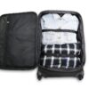 3-Piece Softside Luggage Set, Black