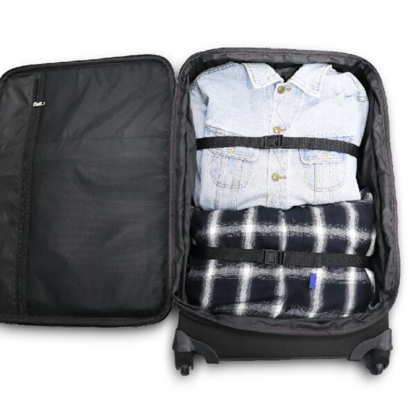 3-Piece Softside Luggage Set, Black