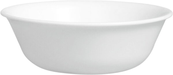 Winter Frost White, Round 12-Piece Dinnerware Set