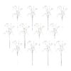 46.5-inch Artificial White-Brown Willow Flower Long Stem, for Indoor Use, by Mainstay, Set of 8