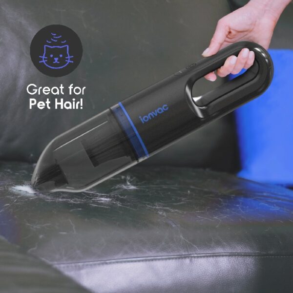 IonVac, Lightweight Handheld Cordless Vacuum Cleaner, USB Charging, Multi-Surface, New