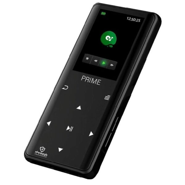 Samvix Prime Kosher MP3 Player with Bluetooth 5.0 and 16GB Internal Memory (Black)