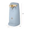 Easy-Prep Electric Can Opener, White Icing by Drew Barrymore