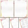 AT-A-GLANCE Watercolors 2025 Weekly Monthly Planner Large 8 12 x 11 - Weekly