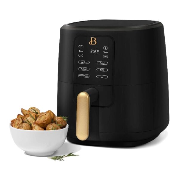3 Qt Air Fryer with TurboCrisp Technology, White Icing by Drew Barrymore