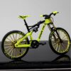 Postuois Bicycle Model 1:10 Scale Realistic Shape Alloy Downhill Mountain Bike Toy Birthday Gift
