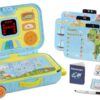 Little Tikes Learning Activity Suitcase Roll and Go Interactive LCD Screen with Music Songs Sounds Travel Phrases to Develop Letters Numbers Shapes and Roleplay for Children Kids Boys Girls Ages 3+
