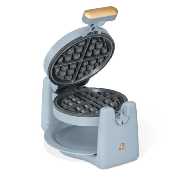 Rotating Belgian Waffle Maker, White Icing by Drew Barrymore