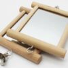 Pet kare - Small and medium-sized parrot toy bird bell birdcage standing mirror stand bar