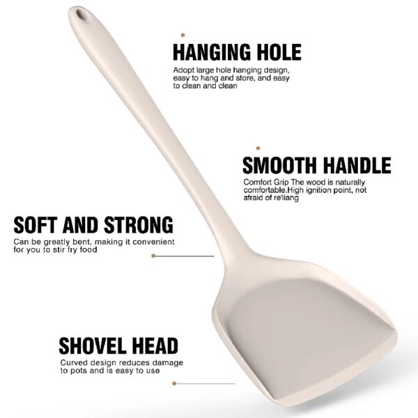 Black Silicone Cooking Utensils Set - 446°F Heat Resistant Kitchen Utensils,Turner Tongs,Spatula,Spoon,Brush,Whisk,Kitchen Utensil Gadgets Tools Set for Nonstick Cookware,Dishwasher Safe (BPA Free)