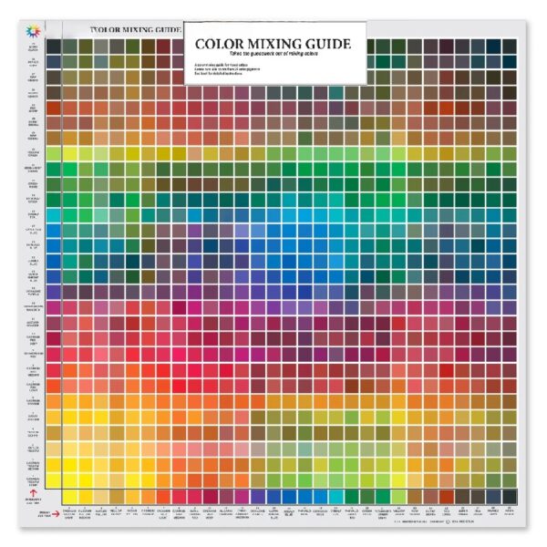 Magic Palette Studio Color Mixing Guide
