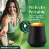 (2 pack)  Essential Mist Scented Oil Air Freshener Diffuser Device, Black, 1 Piece