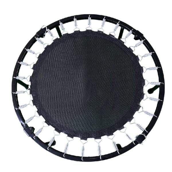 Assembled children's trampoline happy expression outdoor and indoor dual-use ladybug black and red foldable iron tube for kids age 3 - 7