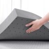 2 Inch Gel Memory Foam Mattress Topper Ventilated Soft Mattress Pad, Bed Topper, CertiPUR-US Certified, Twin Size, Purple