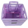 Everything Mary Plastic Craft Cart Organizer - Blue - Hobby Storage Case - Ideal for Teachers & Crafters