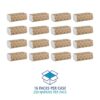 in. x 9.45 in. 1-Ply Multifold Paper Towels - White (16/Carton) 250 sheet (Pack of 16)