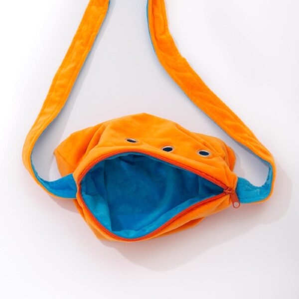 3929700ce6d34ef4bd04b329015a6597 Bonding Pouch Small Pet Carrier Bag Sling with Strap Critter Cuddler for Gliders Ferret, Rat, Hedgehog, Hamster Outdoor-Orange