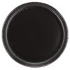 Leo 16 Piece Stoneware Dinnerware Set In Black