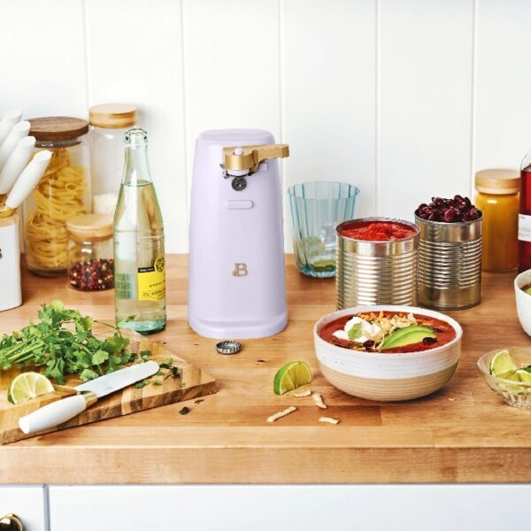 Easy-Prep Electric Can Opener, White Icing by Drew Barrymore