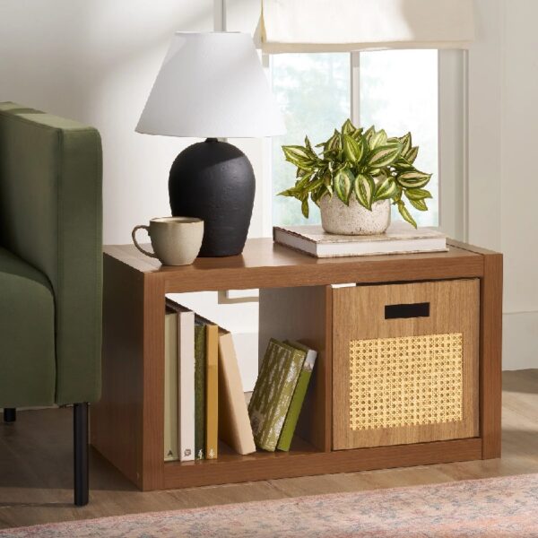 2 Cube Storage Organizer, Charcoal