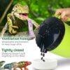 Neptonion Cricket Keeper Live Worm Organizer Container, with Bug Dirt Management Perfect for Keeping Silkworm, Cricket,Dubia Cockroach, Worms